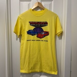 Vintage 1980s Lamborghini Countach Corvette Stingray Cars T-Shirt men’s medium